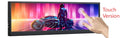 Wisecoco-pantalla secundaria de 12,6 pulgadas, Monitor táctil IPS, barra estirada, LCD, 1920x515, para ordenador portátil Aida64 Sub CPU GPU