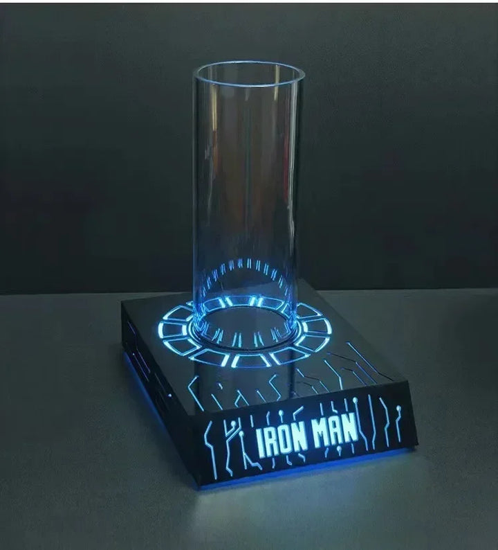 Marve 1/1 Iron Man Mk5 nuevo casco Mk50 Jarvis usable y Transformable apertura eléctrica activada por voz cierre regalo de cumpleaños