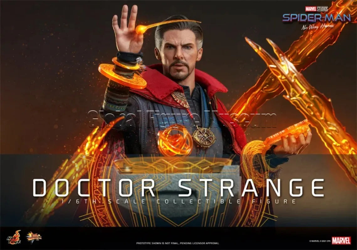 In Stock Hot Toys MMS629 Marvel Spider‑Man No Way Home Doctor Strange 1/6 Scale Action Figure Model Collectible Fan Gift