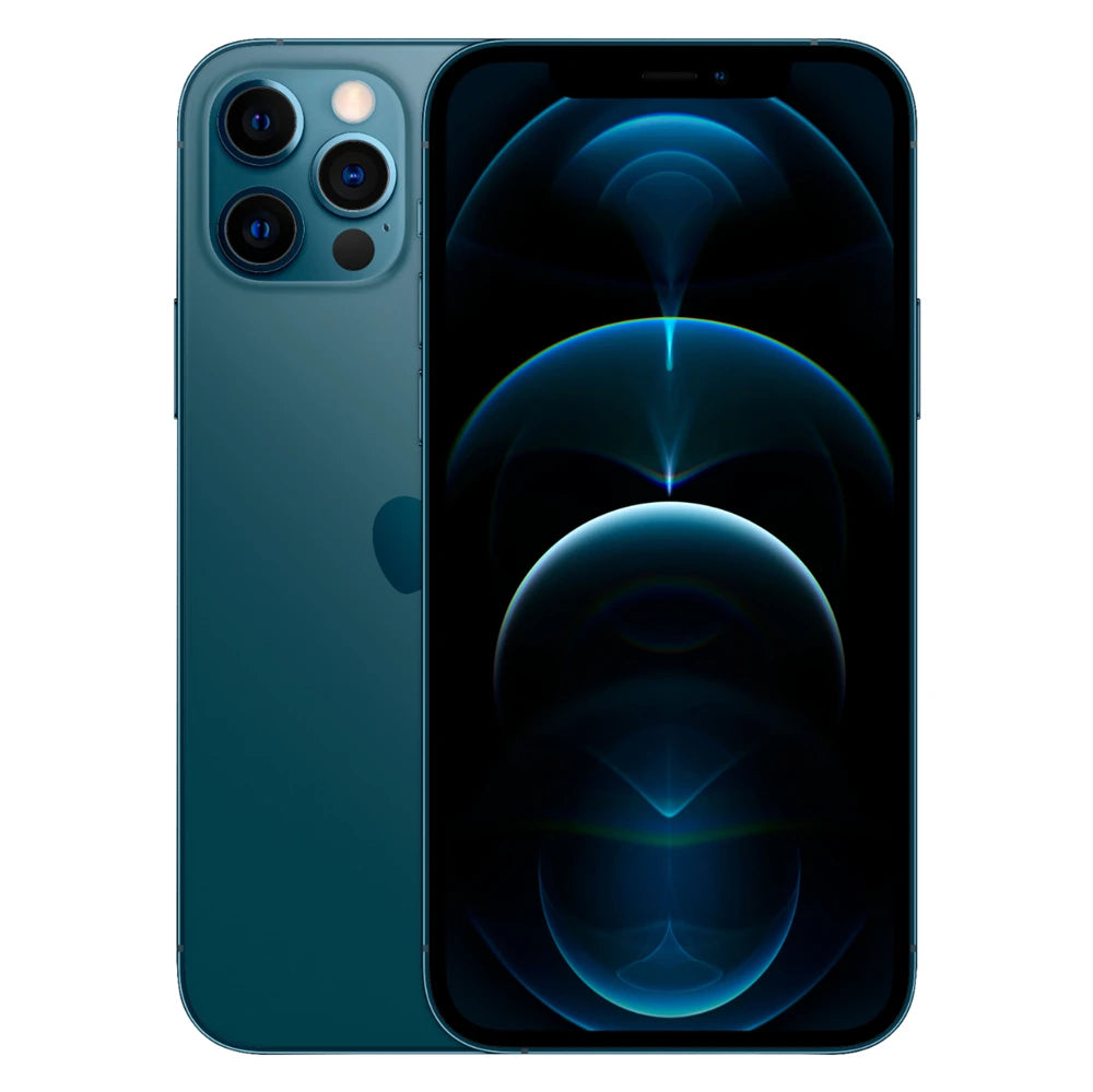 iPhone 12 Pro 5G Apple reacondicionado, Face ID, 128/256 GB, NFC, pantalla OLED 6,1", 12 MP - Excelente estado