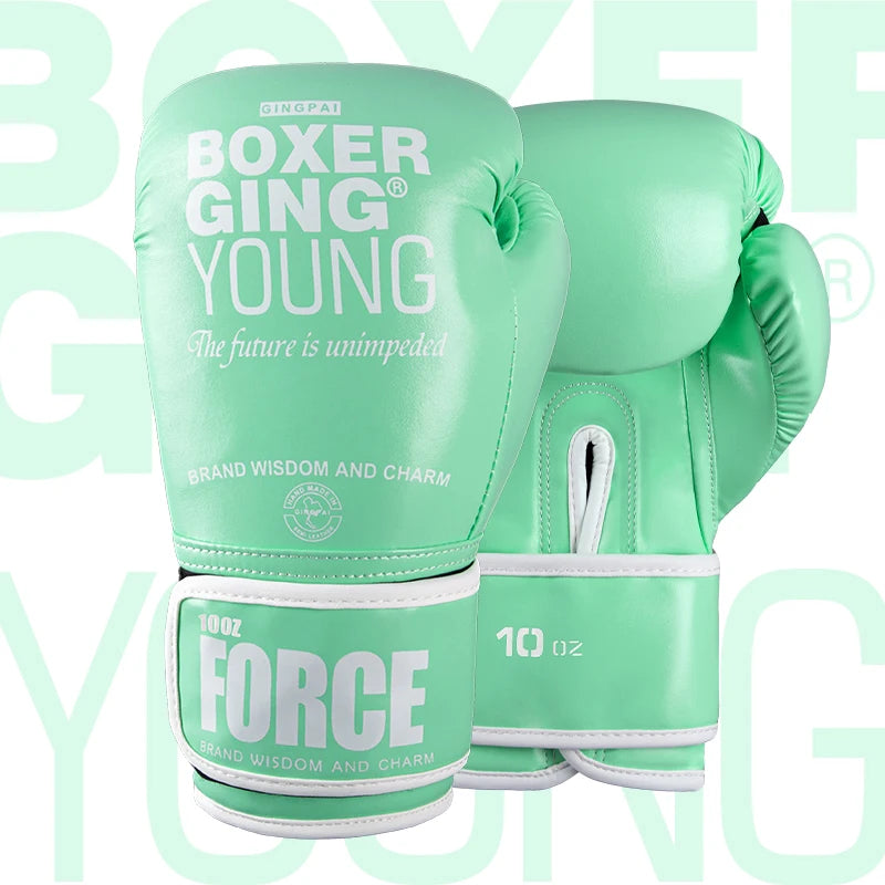 LASTSTAND-guantes de boxeo para hombre y mujer, manoplas de cuero de microfibra para entrenamiento en gimnasio, Equipo de Boxeo, venta al por mayor, 8-12 OZ