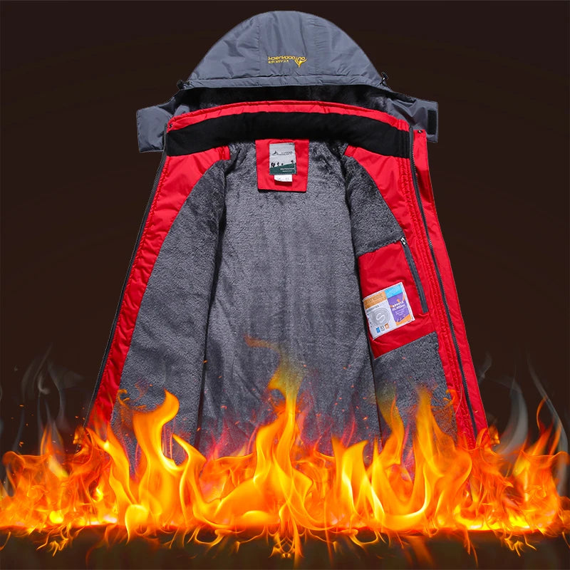 Traje de esquí de invierno para hombre, chaqueta de lana para snowboard, pantalones gruesos, cálidos, impermeables, a prueba de viento, conjuntos de esquí y snowboard, trajes de nieve para hombre