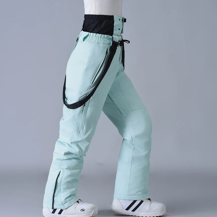 Moda, hombres y mujeres, ropa de invierno, esquí de nieve para mujeres, conjuntos de trajes, traje de snowboard, chaqueta y pantalón de esquí, chaqueta de traje de esquí