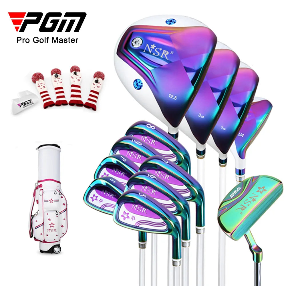Juego de golf para mujer PGM, fabricante mayorista de palos de golf, juego completo para mujeres