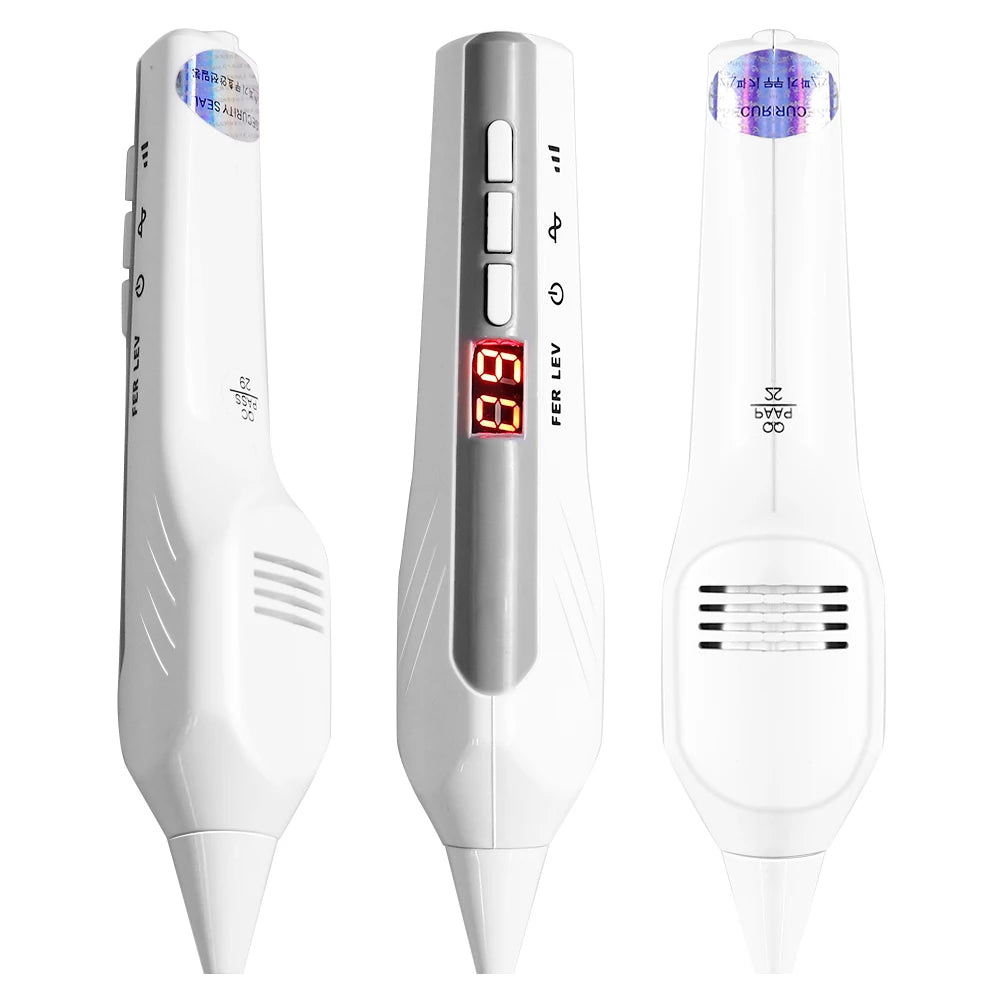 Máquina de eliminación de verrugas y pecas con 9 niveles, lápiz de plasma LCD para eliminar lunares, manchas negras, tatuajes y acrocordones, herramientas de cuidado de la belleza