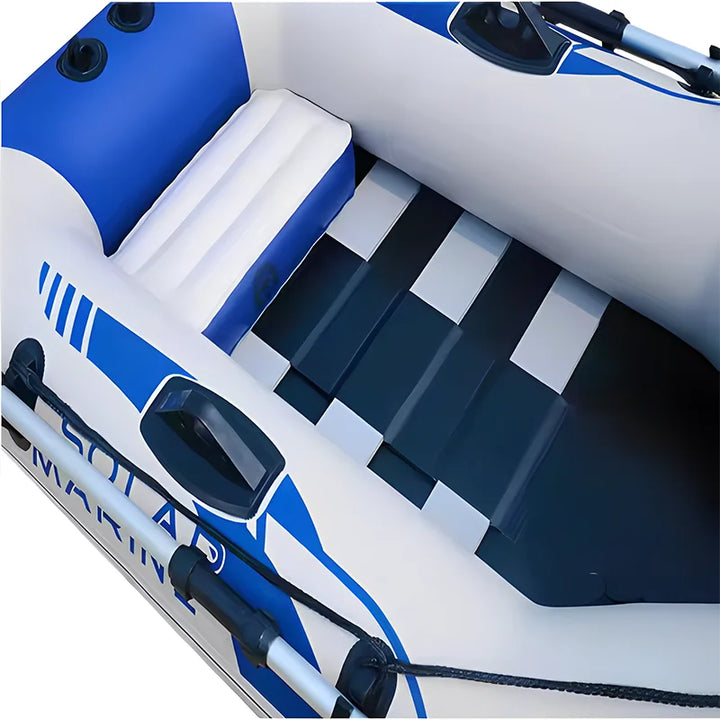 Bote de pesca inflable de PVC Solarmarine, barcos de carreras para una sola persona de 2M y Kayak de surf portátil para adultos, deportes acuáticos al aire libre
