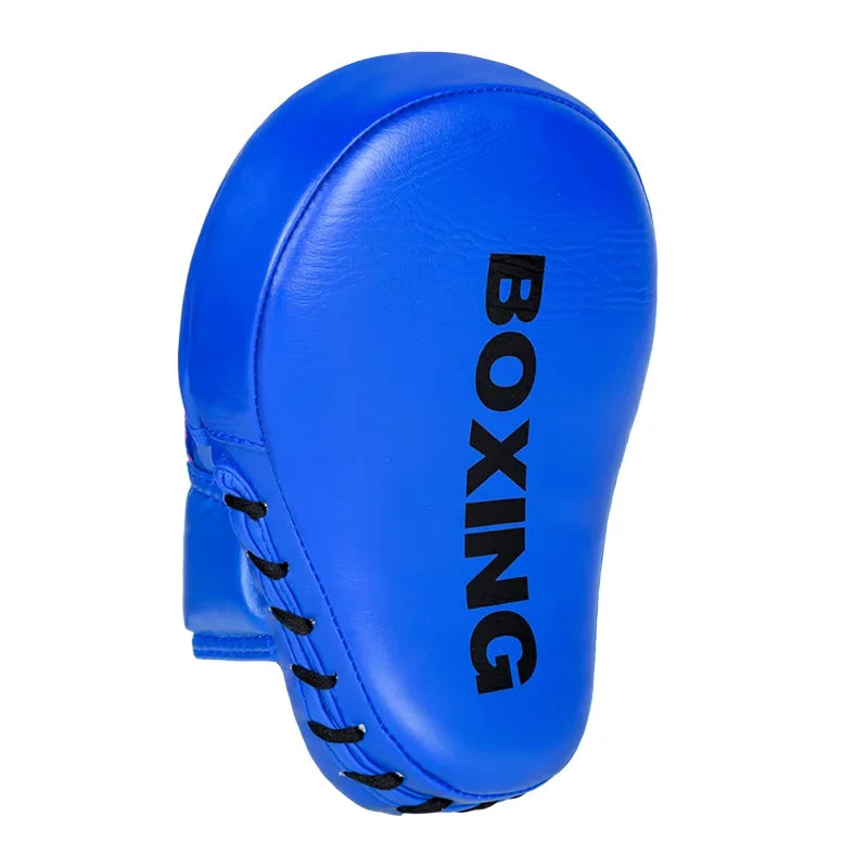 1 Uds. Objetivo de mano de boxeo, patada marcial tailandesa, entrenamiento Sanda, guante de entrenamiento de Karate grueso, almohadillas de punzón de enfoque, objetivo de mano de cinco dedos