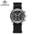 ADDIESDIVE Men  Japan VK63 Quartz Watch 200m Waterproof Watches Ceramic Bezel BGW9 Luminous Fashion Men 2025 High Luxury  Watch