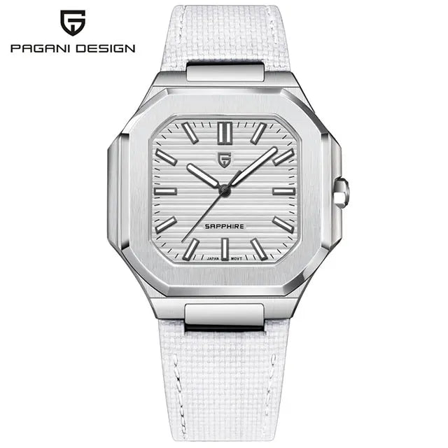 PAGANI DESIGN Men's Watch Luxury Fashion Sapphire Glass Quartz Watch for Men Stainless Steel Sports Waterproof Men Watches 2025