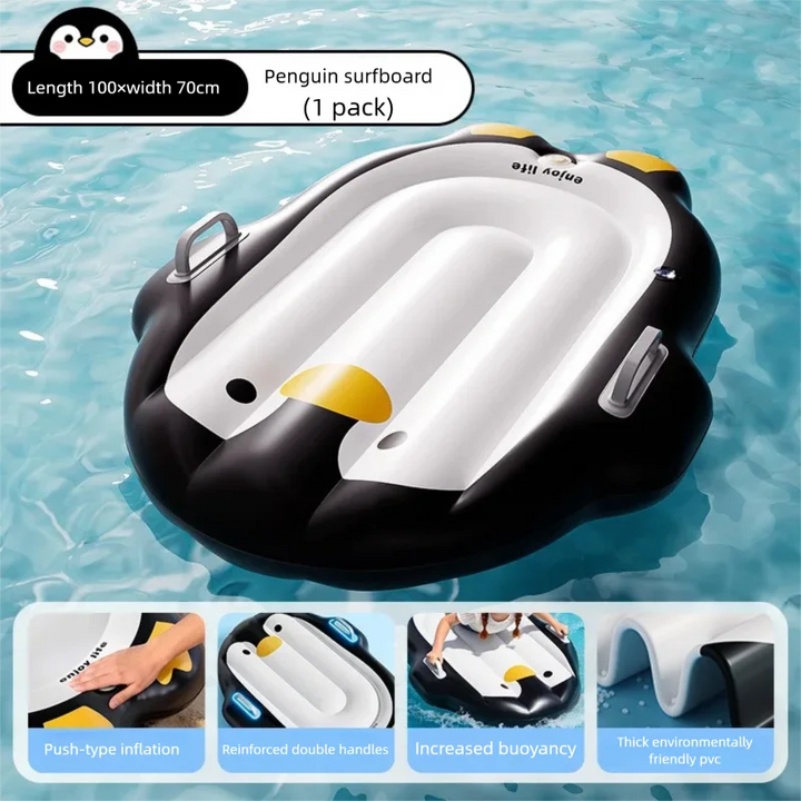 Tabla de paddle surf inflable, gruesa y duradera, para niños, con asa, para surfear en olas, tabla SUP para deportes acuáticos al aire libre.