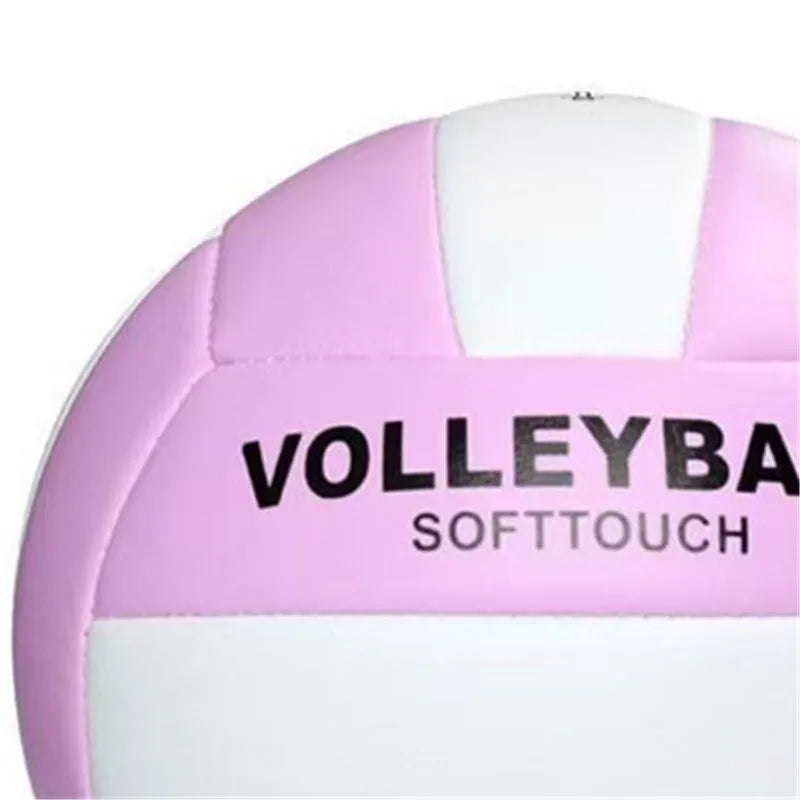 1 pelota de voleibol de tamaño 5, suave, para interiores y exteriores, para juegos, entrenamiento en gimnasio, playa, para principiantes, adolescentes, deportes.
