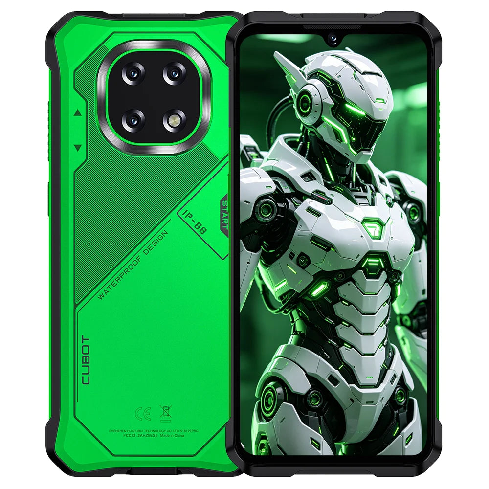 Smartphone Android Cubot King Kong ES 5, pantalla de 6.88" a 120Hz, hasta 24GB de RAM (12+12GB), 256GB de ROM, teléfono resistente, batería de 7000mAh