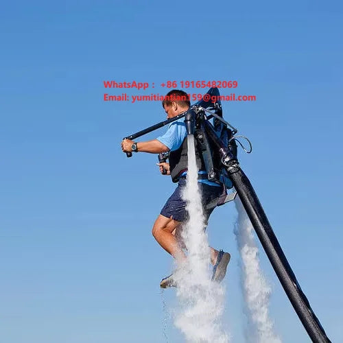 Jetpack de Aleación de Aluminio en Oferta, Jetpack para Deportes Acuáticos, Alquiler de Jetpack de Alto Rendimiento, Altura de Vuelo de 7-15m, Flyboard Motorizado por Jetski