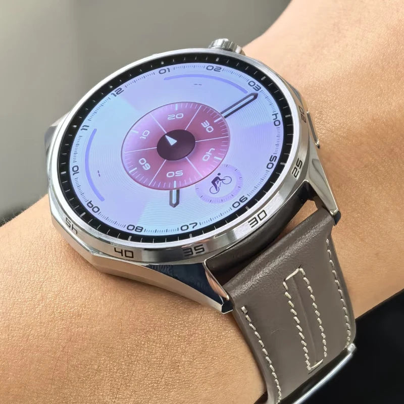 HUAWEI GT 6  46mm Smartwatch GPS 1.47'' AMOLED Touch Screen 100+ Sports Modes Compatible iOS Android Health Monitoring