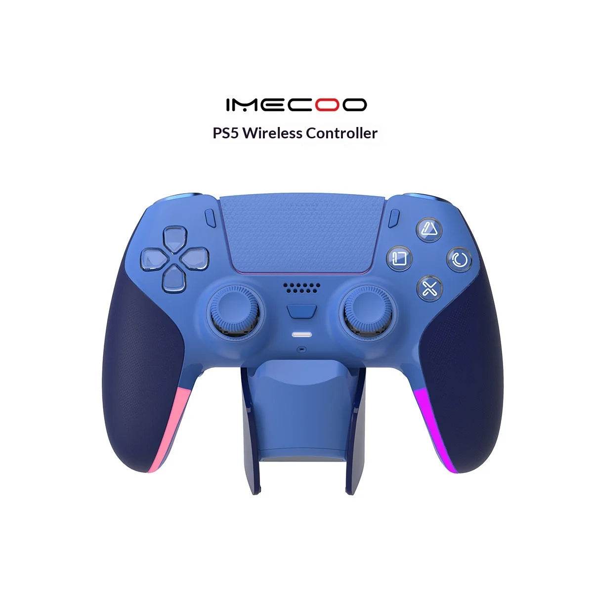 IMECOO JG11 Origin Wireless Gaming Controller Adaptive Triggers Voice Coil Motor Hall Effect Joysticks PC PS5 Steam Gamepad