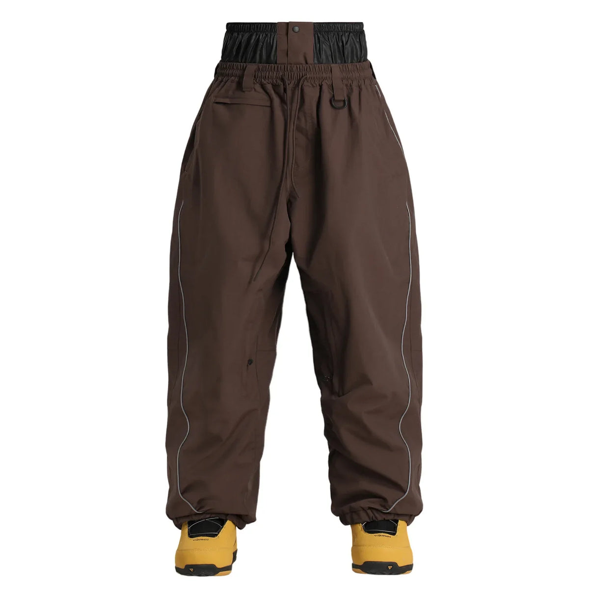 GSOU SNOW Pantalones de esquí para hombre, nuevos, a prueba de viento, holgados, impermeables, para invierno, actividades al aire libre, snowboard, reflectantes, para mujer, adultos, transpirables
