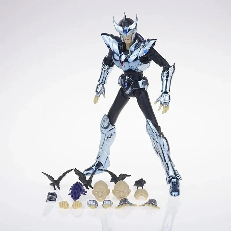 Figura de acción CS Model Saint Seiya Myth Cloth EX Crow Jamian, Centaurus Babel, Auriga Capella, Caballeros del Zodiaco de Plata I