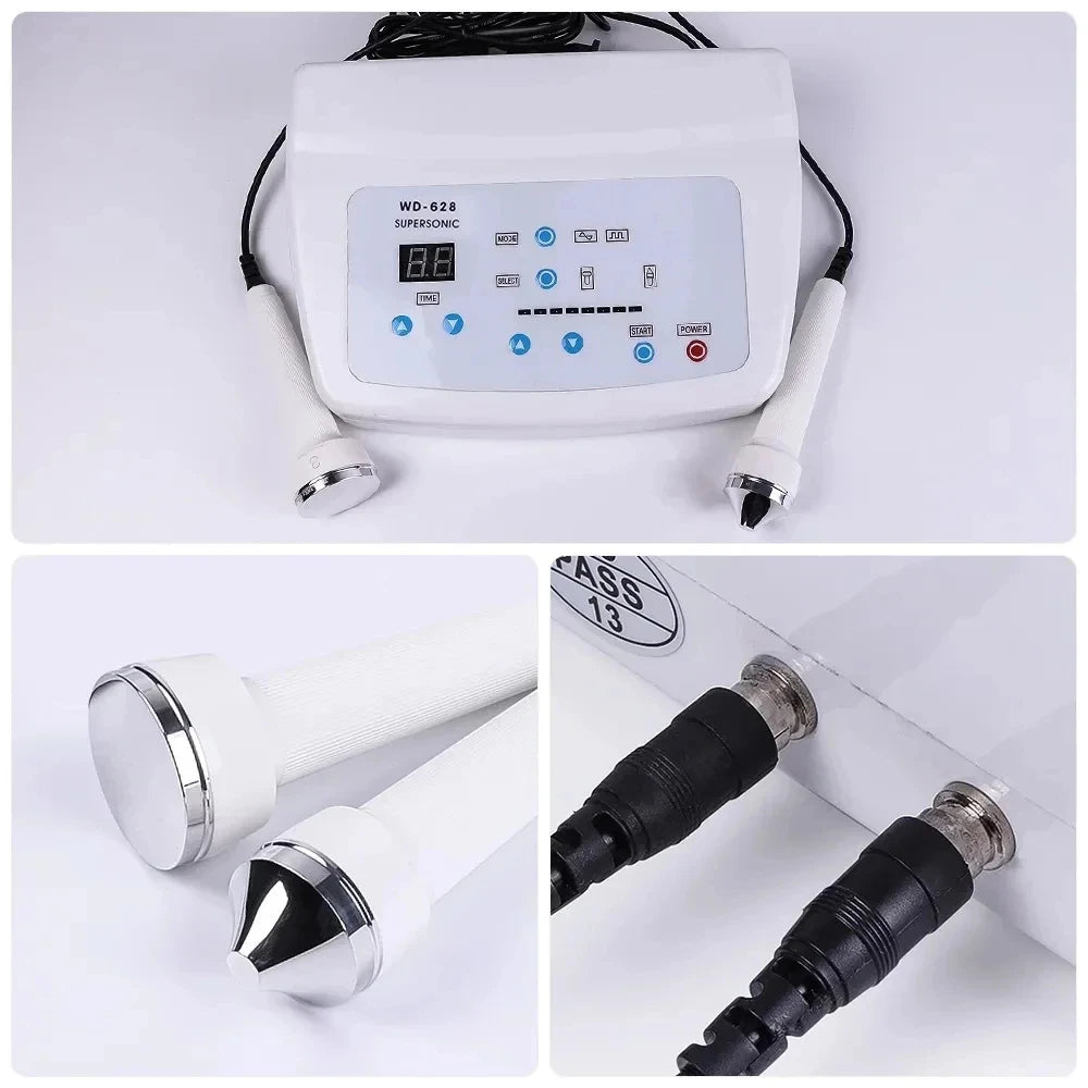 Máquina Facial de Belleza Ultrasónica para el Cuidado de la Piel de la Mujer, Blanqueamiento, Eliminación de Pecas, Lifting de Alta Frecuencia, Antienvejecimiento