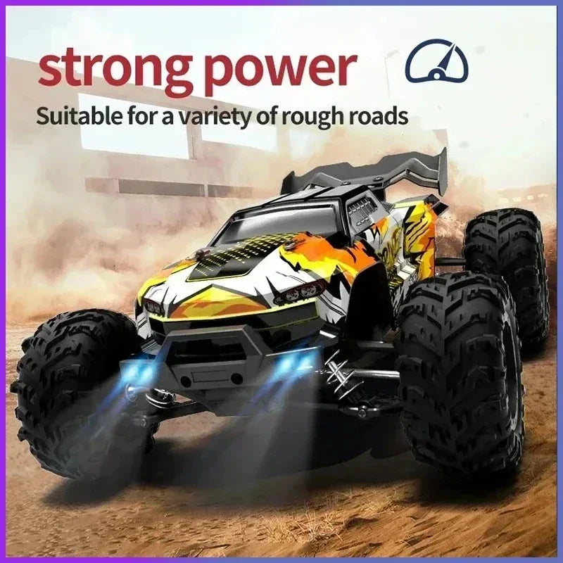 SCY16101 16102 RC Car 70km/h High Speed Remote Control Car Children's Four-Wheel Drive Remote Control Car LED Brushless Motor