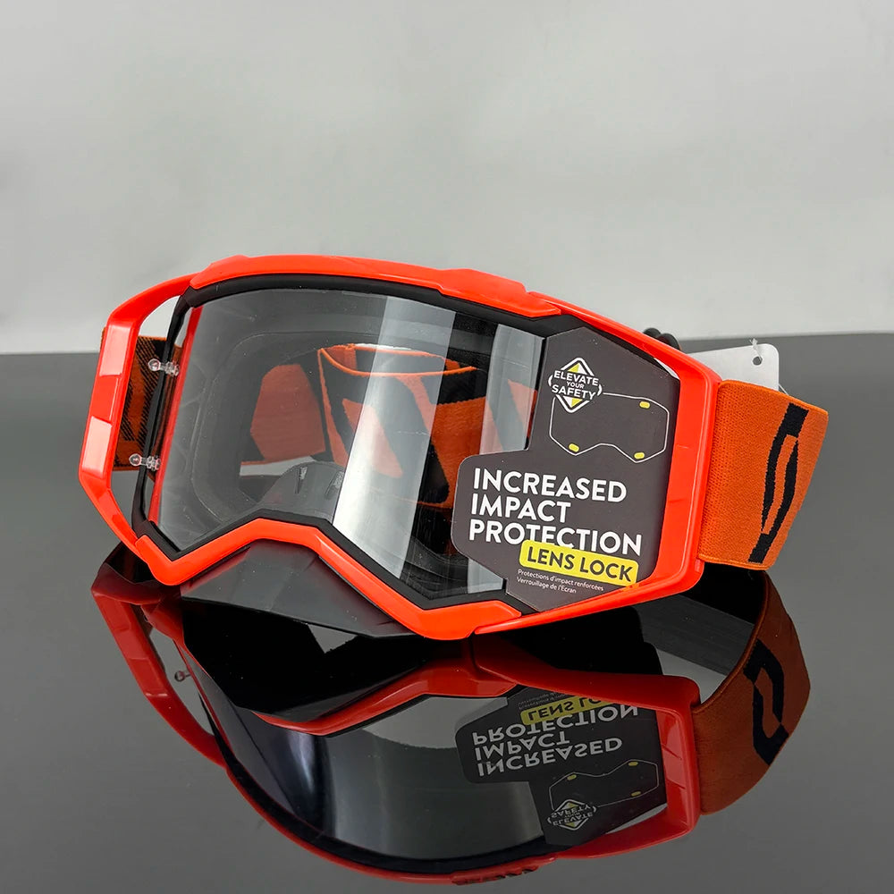 Gafas de Motociclismo, Equipo de Ciclismo, Gafas para Deportes al Aire Libre, Esquí, MX, ATV, Motocross, Carreras