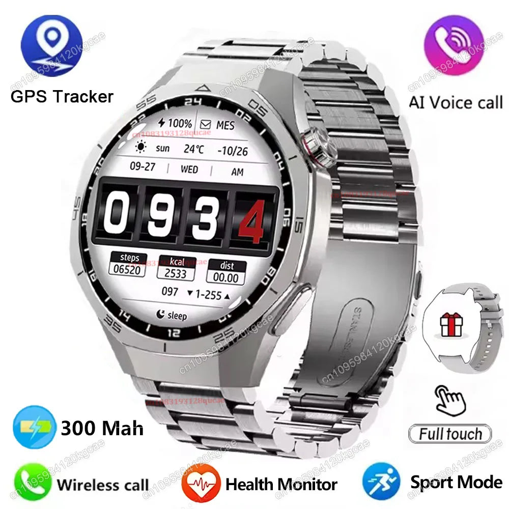 Nuevo Smartwatch para hombre 2026, pantalla HD de 1.52", seguimiento de salud, llamada Bluetooth, asistente de voz, deportes, reloj inteligente resistente al agua IP68 Ht30
