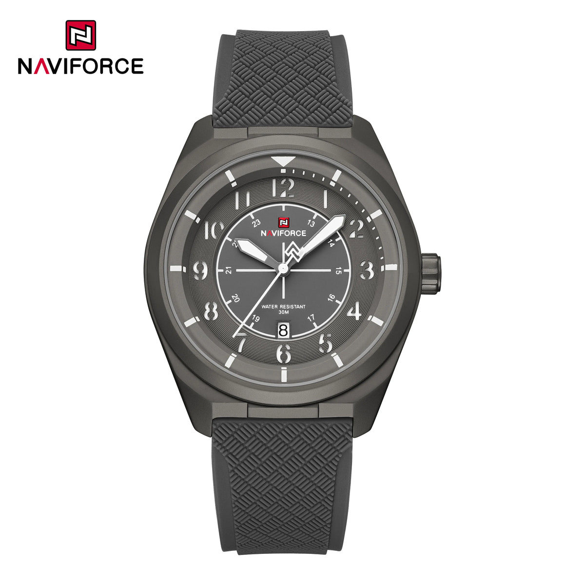 Reloj de pulsera para hombre NAVIFORCE, marca de lujo, deportivo, de moda, casual, de cuarzo, con fecha, resistente al agua, analógico