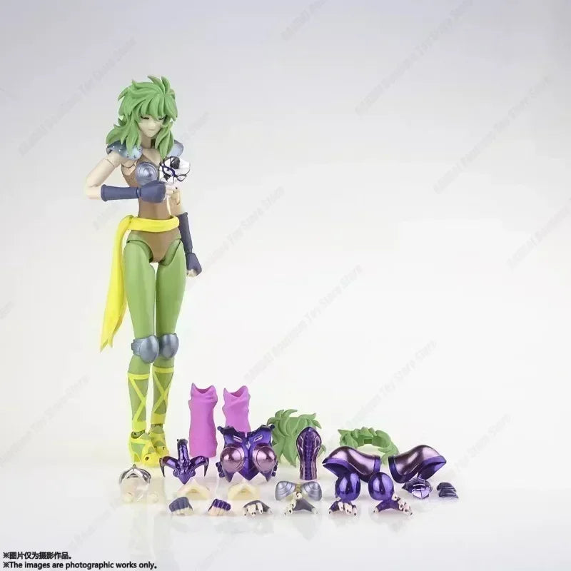 En stock Figura de acción nueva GoodTony/GT Saint Seiya Myth Cloth EX Ophiuchus Athena Shaina Silver Marin Caballeros del Zodiaco
