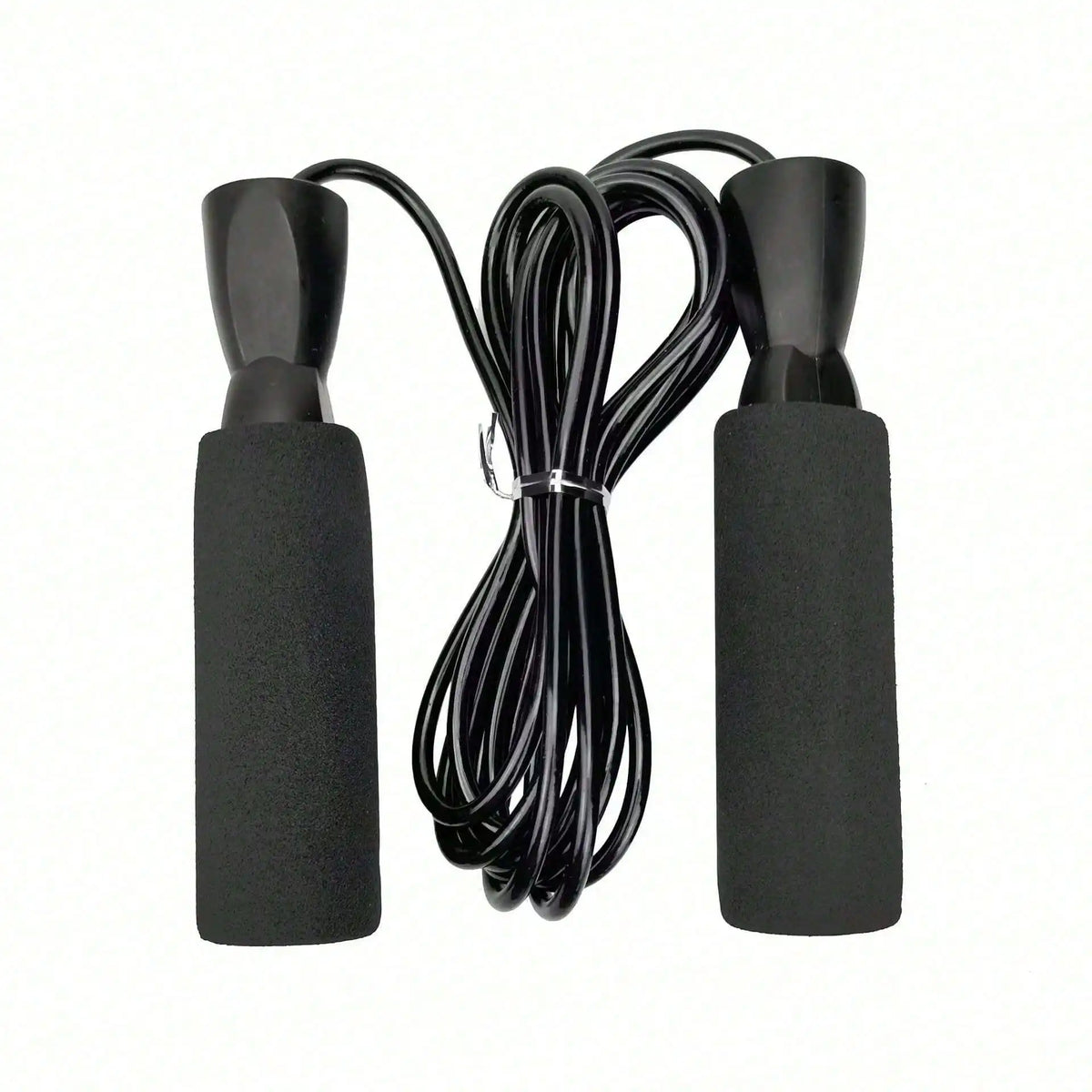 Set de Entrenamiento Portátil de 7 Piezas para el Hogar, Cuerda para Saltar, Agarrador de Mano, Barras para Flexiones, Rodillo Abdominal para Entrenamiento Muscular de Cuerpo Completo