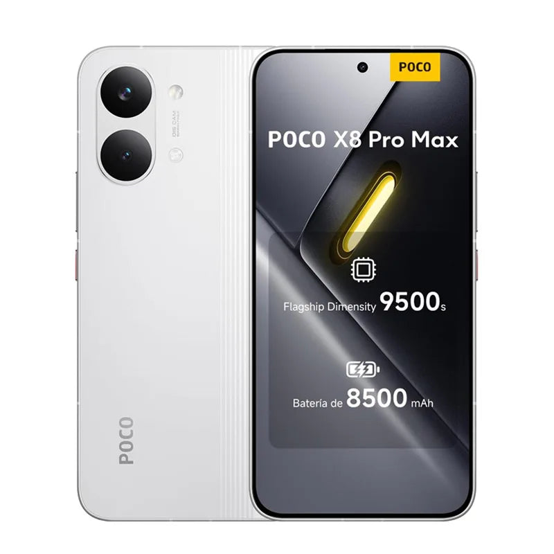 POCO X8 Pro Max 256GB/512GB Versión EEA MediaTek Dimensity 9500s Pantalla AMOLED 1.5K de 6,83 pulgadas, 120 Hz Cámara de 50 MP IP68