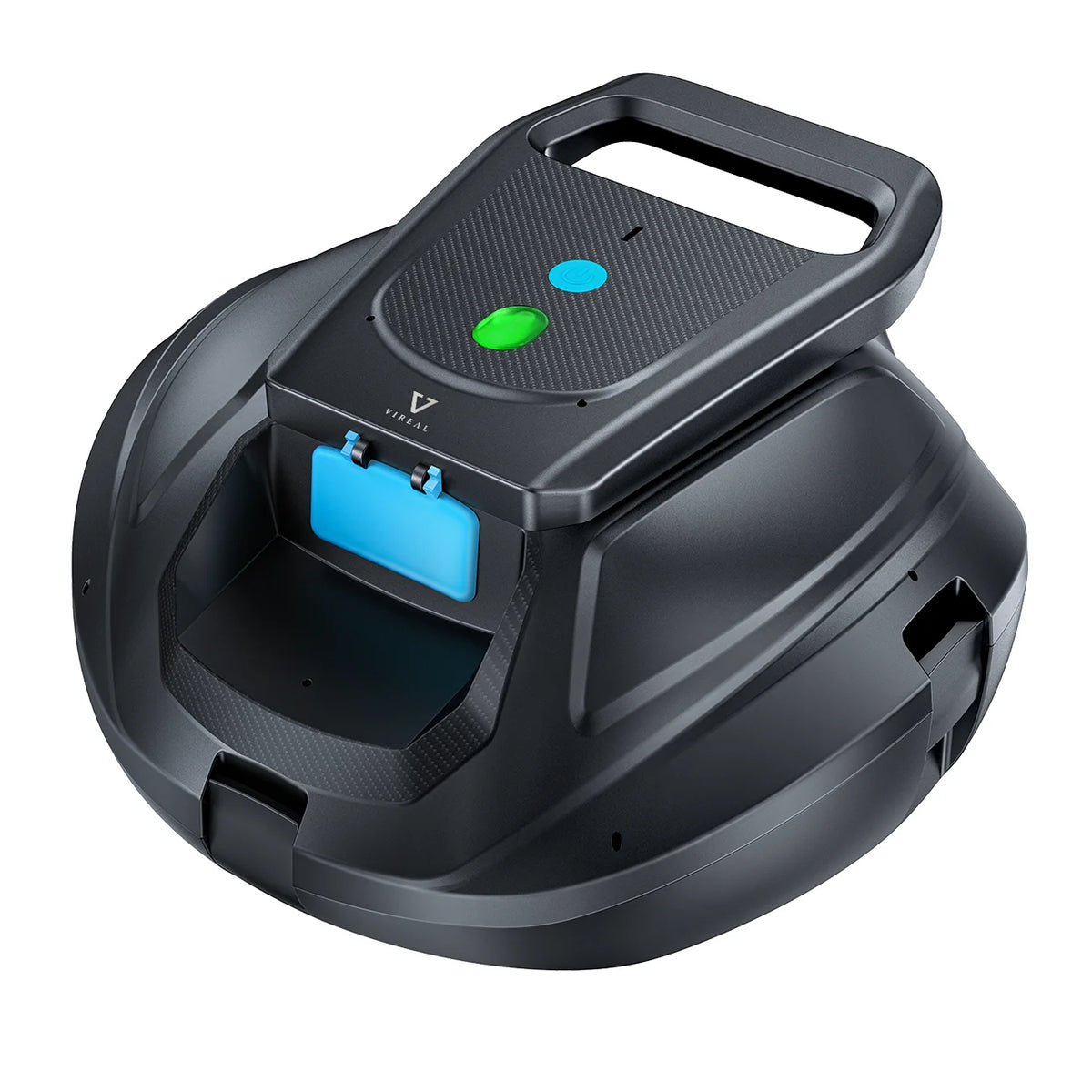 Limpiador de piscinas robótico VIREAL SP1, inicio con un solo clic, estacionamiento automático, 130 minutos de autonomía, ideal para piscinas sobre el suelo y enterradas de fondo plano