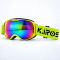 Gafas de esquí para niños, con lentes de doble capa antivaho y protección UV400, ideales para deportes de invierno, snowboard, motos de nieve y esquí.