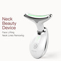 ANLAN Dispositivo de belleza para la cara del cuello Levantamiento de cuello facial EMS Cuidado de la piel con calor ligero en 3 colores Estiramiento de la piel Reducir la papada Herramientas para el cuidado de la piel