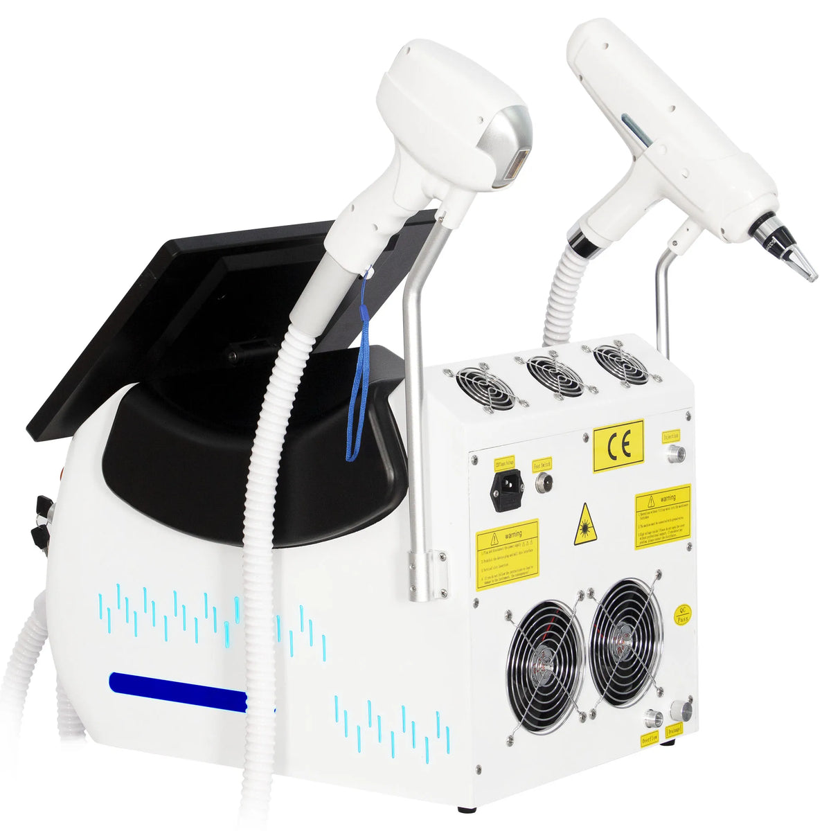 Máquina de Depilación Láser de Picosegundos Pre-Ignition FAC 2IN1 Soprano Diode con 6 Longitudes de Onda, Enfriamiento por Hielo, Indolora