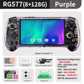 Consola de Juegos Portátil Anbernic RG557, Pantalla AMOLED de 5.48'', Android 14, Batería de 5500 mAh, Reproductor de Videojuegos, Compatible con Streaming, WIFI, IA y Bluetooth