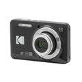 Cámara digital KODAK PIXPRO FZ55 1080P Full HD con video, pantalla LCD de 2.7'', zoom óptico 5X, gran angular de 28 mm, 16MP, para vlogging, paisajes y uso doméstico.