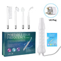 Máquina facial portátil de alta frecuencia, varita de electroterapia, tubo de vidrio con electrodos, dispositivo para reducir arrugas en la piel, herramientas para el cuidado de la piel del rostro.