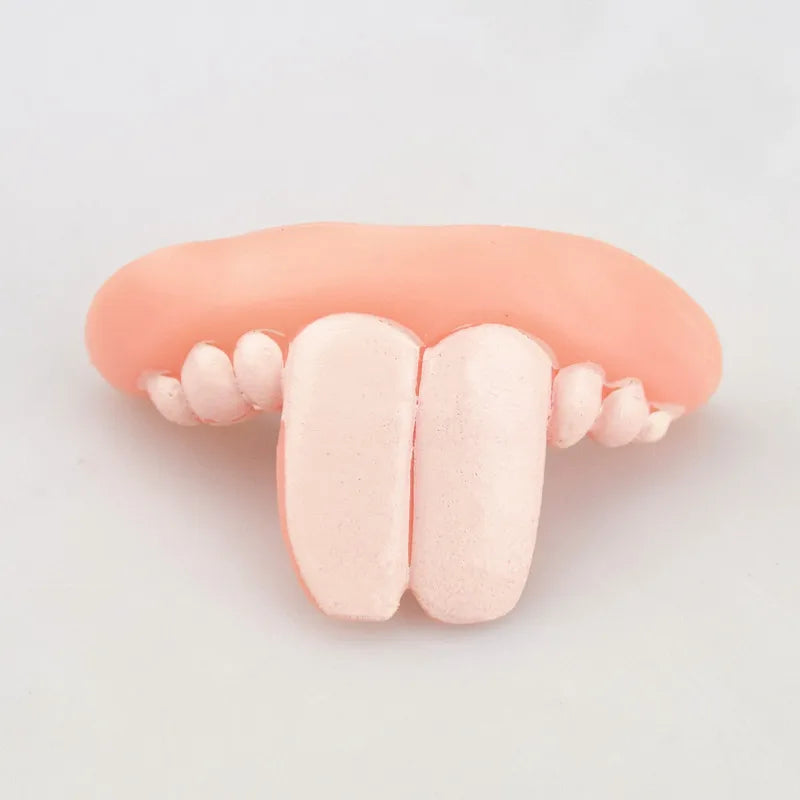 Dientes postizos para perros, dentaduras postizas divertidas, suministros de decoración para mascotas, Cosplay de Halloween, juguetes para humanos y vampiros, dentaduras postizas divertidas y difíciles