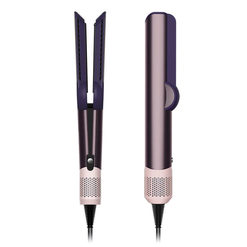 Secador de Pelo y Plancha de Pelo 2 en 1 Profesional, Herramienta de Peinado Eléctrica con Enchufe Europeo para Uso en Casa o Salón