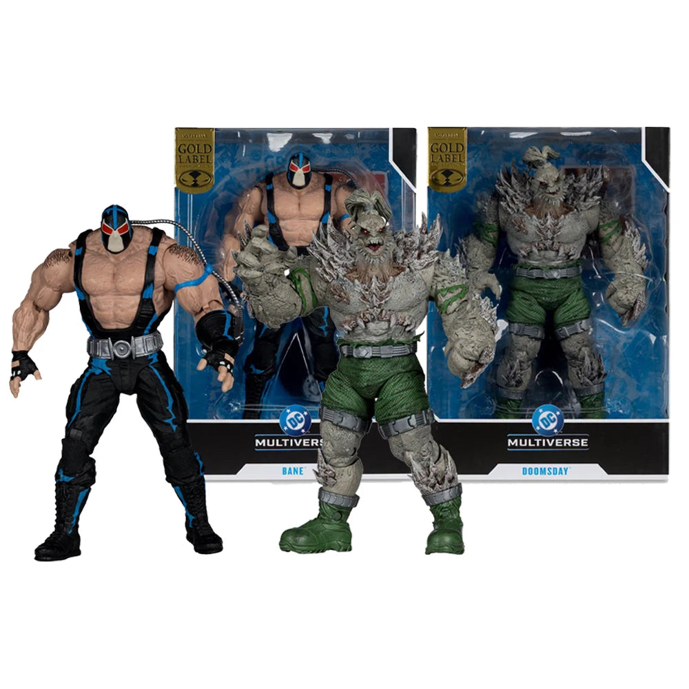 McFarlane Toys DC Collector Doomsday Death Of Superman/Bane Gold Label Megafig Wv12 Figura de Acción Modelo de Garaje