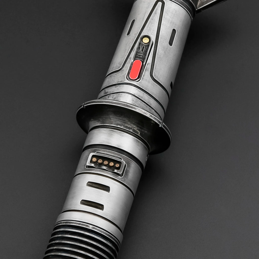 Sable de luz TXQSABER de Baylan Skoll, modelo Combat Proffie 2.2, con sonido Smooth Swing, efecto de bláster, acabado desgastado, cambio de color y juguete de fuerza para Halloween