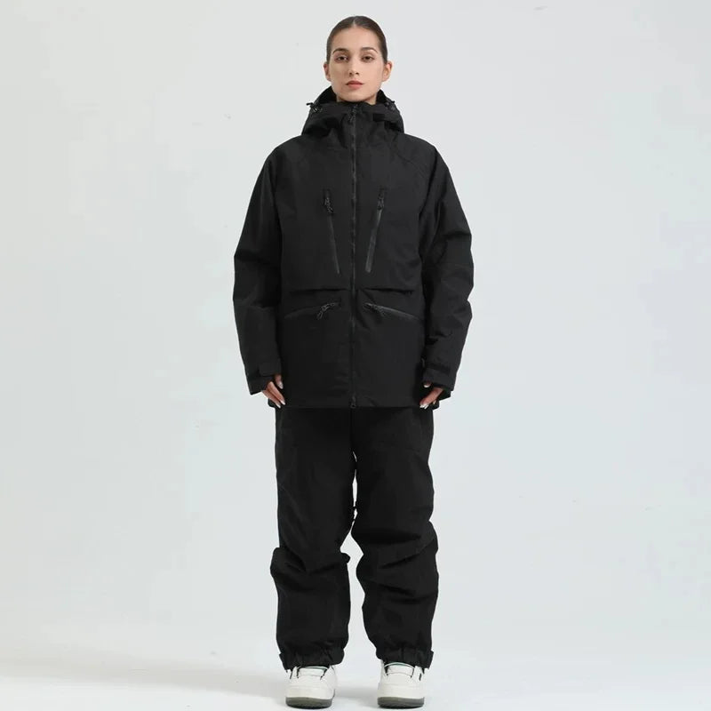 Traje de Snowboard para Hombre y Mujer 2026, Chaqueta y Pantalón de Esquí, Ropa de Invierno Impermeable y Cortavientos, Pantalón para Deportes al Aire Libre, Nuevo Traje