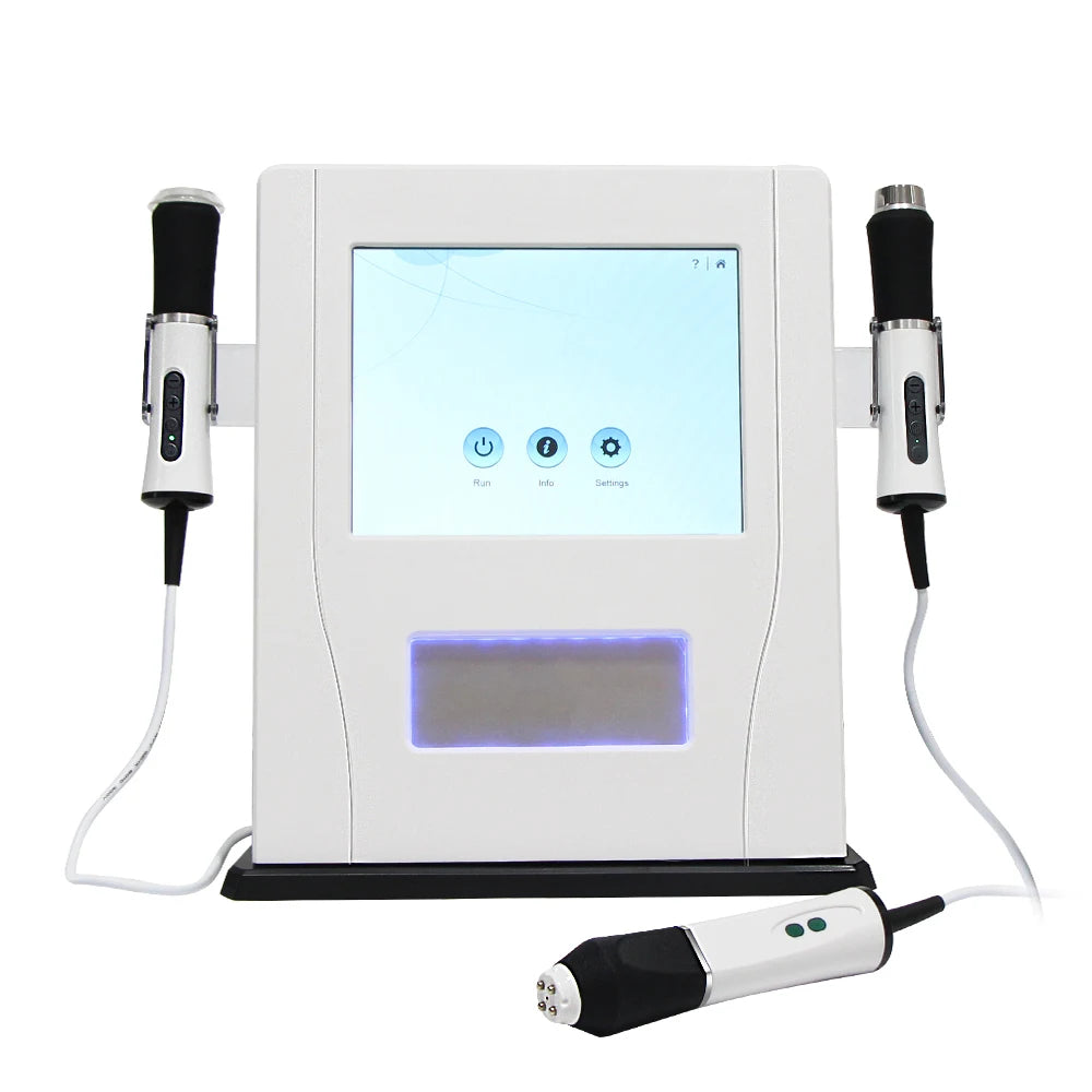 Máquina de belleza hidro 3 en 1 AOKO, lo último en tecnología, para el cuidado facial con oxígeno, rejuvenecimiento, estiramiento facial y blanqueamiento de la piel.