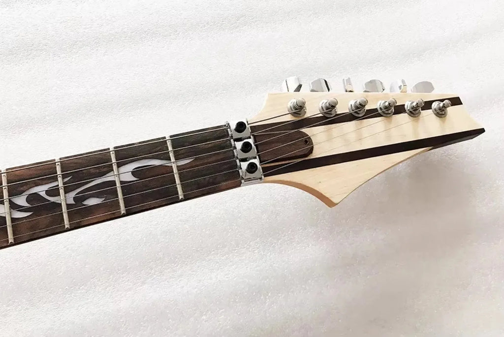 Guitarras eléctricas talladas grabadas a mano vendedoras calientes de alta calidad