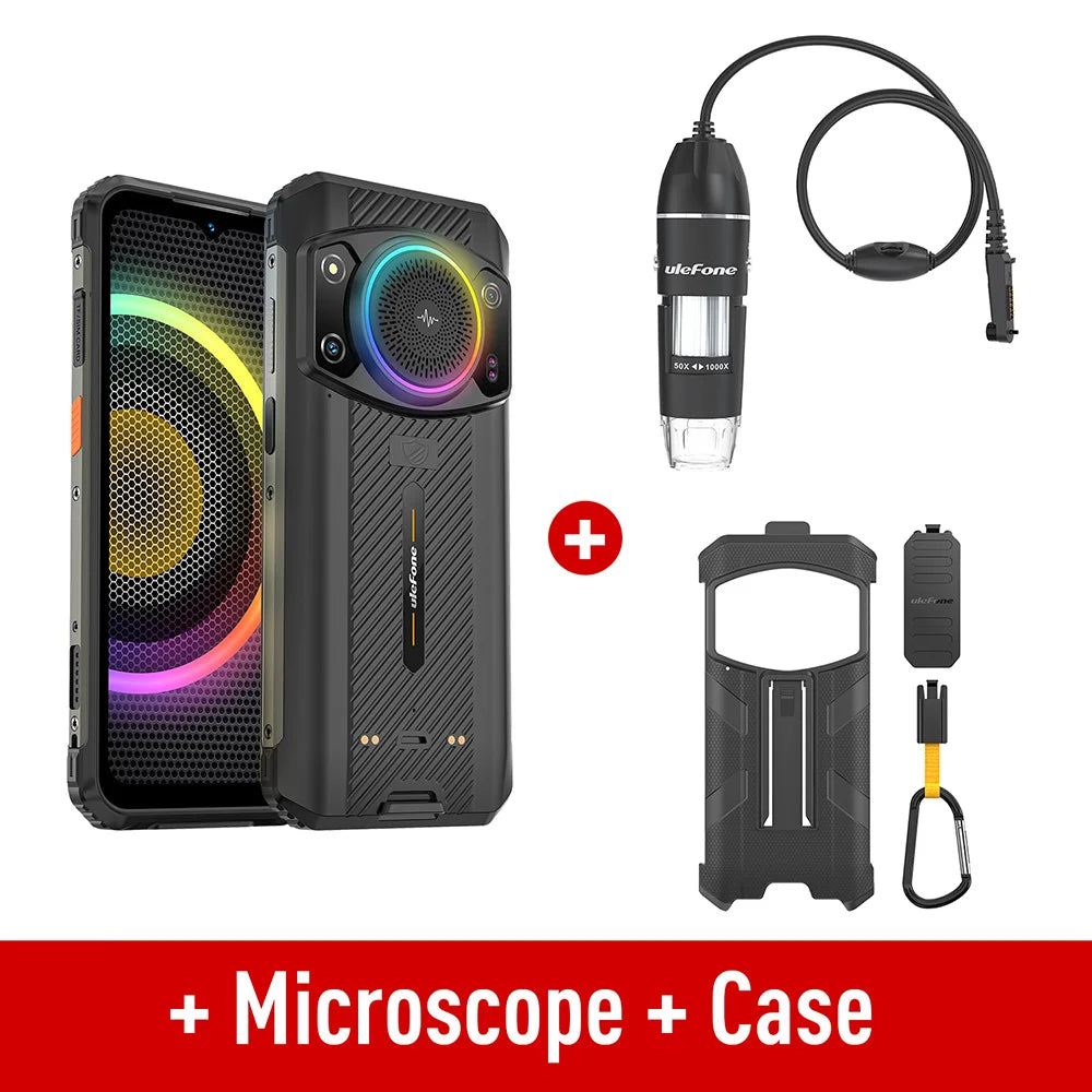 Smartphone Ulefone Armor 21, G99 Android 15, 16 GB de RAM, 256 GB de ROM, teléfono resistente, 64 MP, 9600 mAh, teléfono móvil, versión global