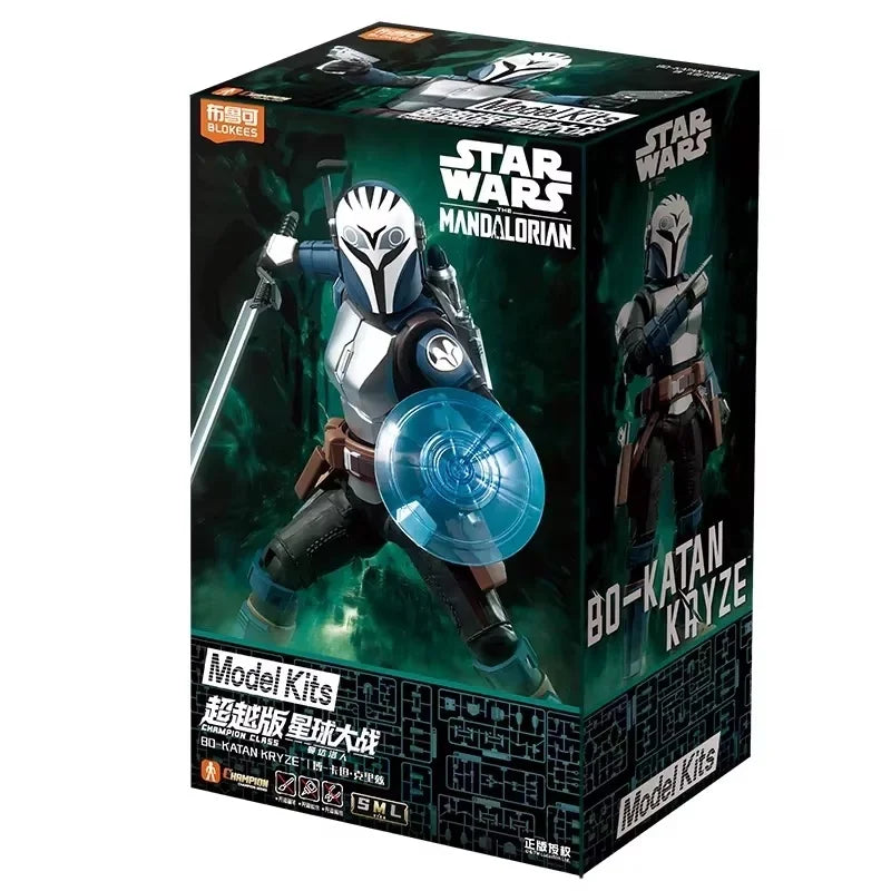 Nuevas Figuras de Acción Blokees Star Wars CHAMPION CLASS: Mandalorian, Grogu Lite, Mecha Din Djarin, Grogu, Bo Katan Kryze, Juguete Coleccionable de Regalo
