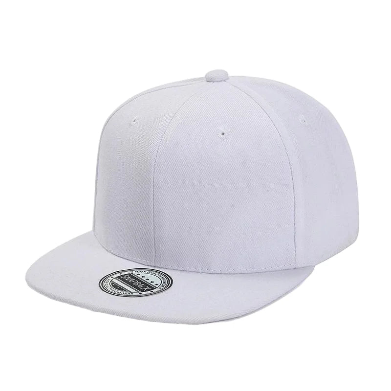 Gorra de béisbol de estilo hip-hop para hombre, tendencia coreana, moda urbana, versátil, color negro, para actividades al aire libre, baile urbano, de ala plana.