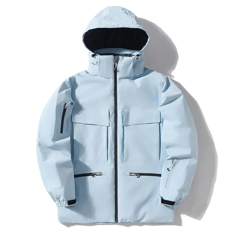 Nueva Ropa Térmica de Esquí para Hombre y Mujer, Temporada de Nieve 24-25, Ropa de Esquí y Snowboard Impermeable, Cortavientos y Cálida para Exteriores