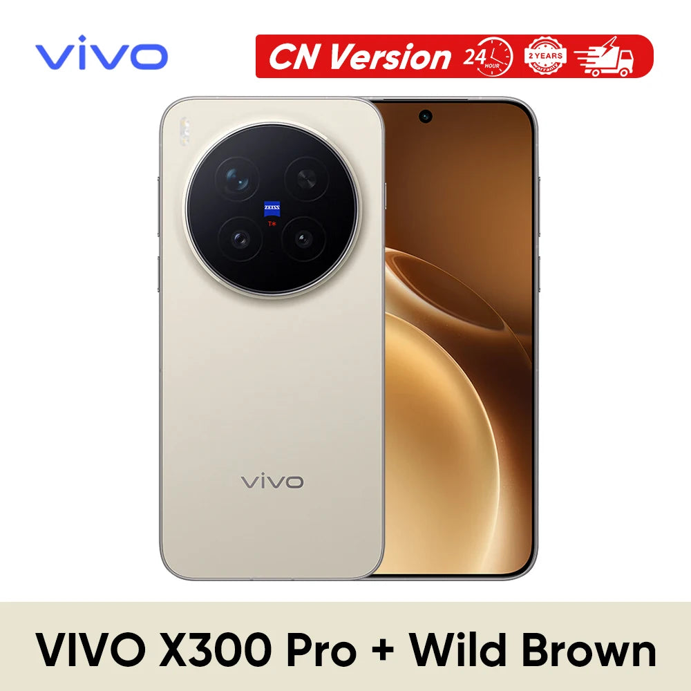 Smartphone VIVO X300 Pro 5G, Dimensity 9500, 6510 mAh, carga rápida FlashCharge de 90 W, pantalla AMOLED de 6,78″, cámara teleobjetivo ZEISS APO de 200 MP, NFC, OTG