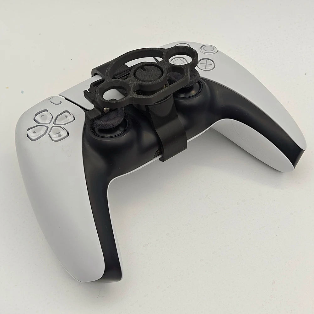 Mini volante de impresión 3D para mando de PS5, simulador auxiliar de carreras, accesorios para mando de PlayStation 5