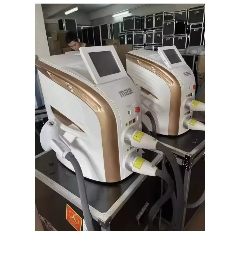Máquina de Depilación Láser IPL + OPT SLyric M22, Depilación Permanente, Blanqueamiento de Piel, Rejuvenecimiento, Tratamiento del Acné
